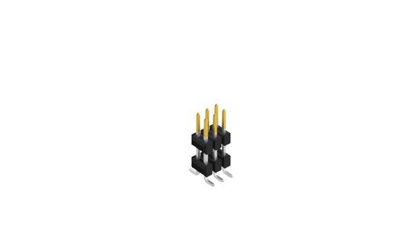 Fischer Elektronik Stiftleiste (Standard) Anzahl Reihen: 2 10052066 10St.
