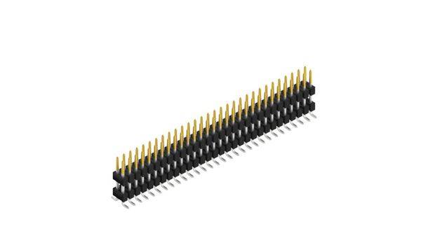 Fischer Elektronik Stiftleiste (Standard) Anzahl Reihen: 2 SL16SMD10760S 10St.