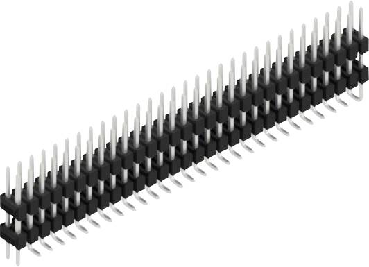 Fischer Elektronik Stiftleiste (Standard) Anzahl Reihen: 2 SL16SMD10760ZP 10St.