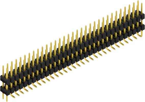 Fischer Elektronik Stiftleiste (Standard) Anzahl Reihen: 2 SL16SMD10764GP 10St.