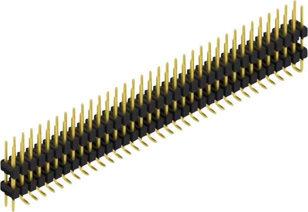 Fischer Elektronik Stiftleiste (Standard) Anzahl Reihen: 2 SL16SMD10770GP 10St.
