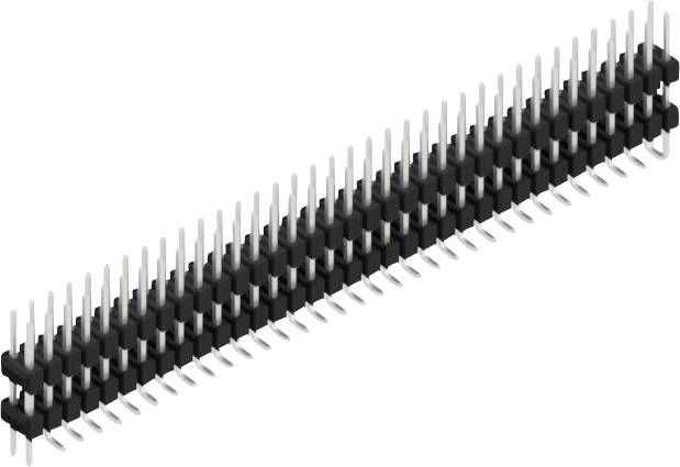 Fischer Elektronik Stiftleiste (Standard) Anzahl Reihen: 2 SL16SMD10770ZP 10St.