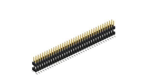 Fischer Elektronik Stiftleiste (Standard) Anzahl Reihen: 2 SL16SMD10772S 10St.