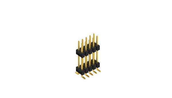 Fischer Elektronik Stiftleiste (Standard) Anzahl Reihen: 2 10052186 10St.