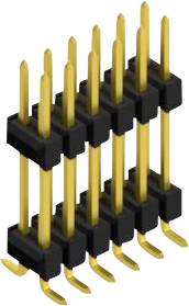 Fischer Elektronik Stiftleiste (Standard) Anzahl Reihen: 2 10052192 10St.