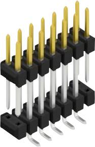 Fischer Elektronik Stiftleiste (Standard) Anzahl Reihen: 2 10052202 10St.