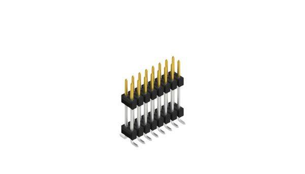 Fischer Elektronik Stiftleiste (Standard) Anzahl Reihen: 2 10052207 10St.