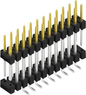 Fischer Elektronik Stiftleiste (Standard) Anzahl Reihen: 2 SL16SMD15724SP 10St.