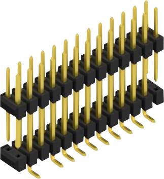Fischer Elektronik Stiftleiste (Standard) Anzahl Reihen: 2 SL16SMD15726GP 10St.
