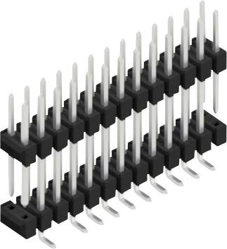 Fischer Elektronik Stiftleiste (Standard) Anzahl Reihen: 2 SL16SMD15726ZP 10St.