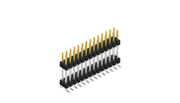 Fischer Elektronik Stiftleiste (Standard) Anzahl Reihen: 2 10052235 10St.