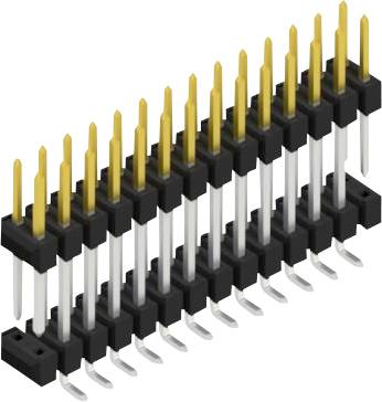 Fischer Elektronik Stiftleiste (Standard) Anzahl Reihen: 2 10158923 10St.