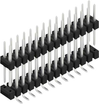 Fischer Elektronik Stiftleiste (Standard) Anzahl Reihen: 2 SL16SMD15728ZP 10St.