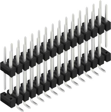 Fischer Elektronik Stiftleiste (Standard) Anzahl Reihen: 2 SL16SMD15730ZP 10St.