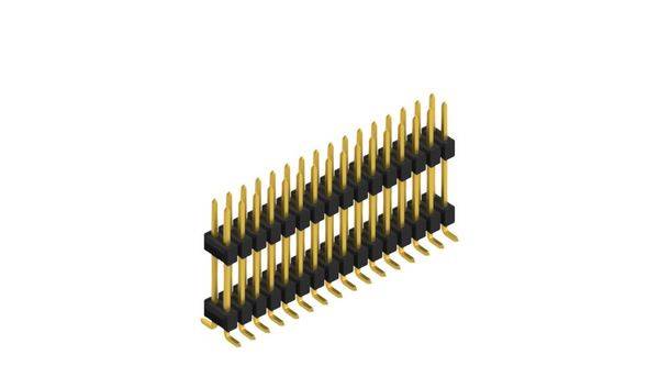 Fischer Elektronik Stiftleiste (Standard) Anzahl Reihen: 2 SL16SMD15732G 10St.
