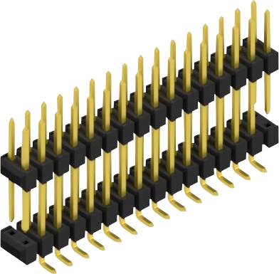 Fischer Elektronik Stiftleiste (Standard) Anzahl Reihen: 2 SL16SMD15732GP 10St.