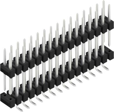 Fischer Elektronik Stiftleiste (Standard) Anzahl Reihen: 2 SL16SMD15732ZP 10St.