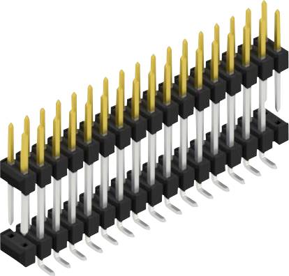 Fischer Elektronik Stiftleiste (Standard) Anzahl Reihen: 2 SL16SMD15734SP 10St.