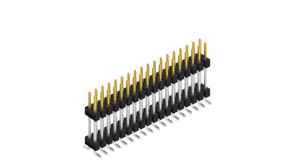 Fischer Elektronik Stiftleiste (Standard) Anzahl Reihen: 2 10052247 10St.