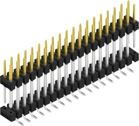 Fischer Elektronik Stiftleiste (Standard) Anzahl Reihen: 2 SL16SMD15738SP 10St.