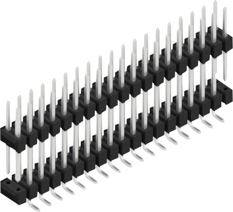 Fischer Elektronik Stiftleiste (Standard) Anzahl Reihen: 2 SL16SMD15738ZP 10St.