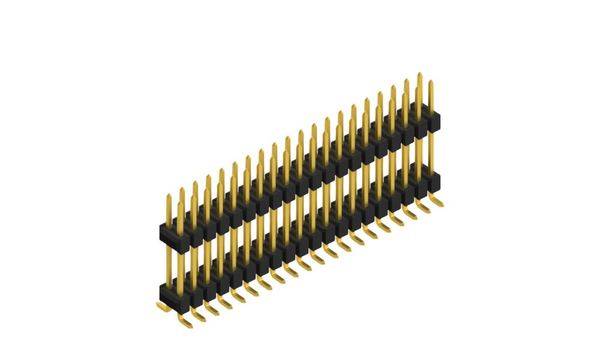 Fischer Elektronik Stiftleiste (Standard) Anzahl Reihen: 2 10052252 10St.