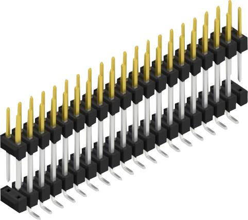 Fischer Elektronik Stiftleiste (Standard) Anzahl Reihen: 2 SL16SMD15740SP 10St.