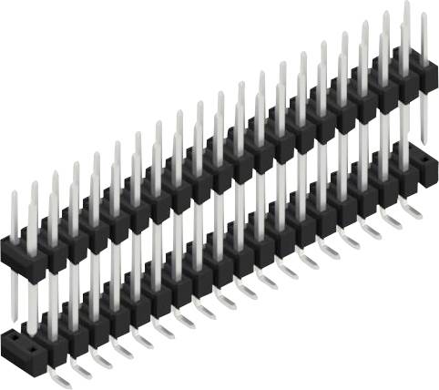 Fischer Elektronik Stiftleiste (Standard) Anzahl Reihen: 2 SL16SMD15740ZP 10St.