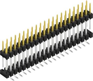 Fischer Elektronik Stiftleiste (Standard) Anzahl Reihen: 2 SL16SMD15742SP 10St.