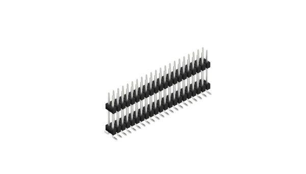 Fischer Elektronik Stiftleiste (Standard) Anzahl Reihen: 2 SL16SMD15742Z 10St.