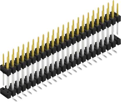 Fischer Elektronik Stiftleiste (Standard) Anzahl Reihen: 2 SL16SMD15746SP 10St.