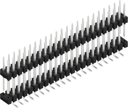 Fischer Elektronik Stiftleiste (Standard) Anzahl Reihen: 2 SL16SMD15746ZP 10St.