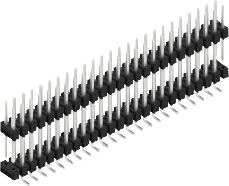 Fischer Elektronik Stiftleiste (Standard) Anzahl Reihen: 2 SL16SMD15750ZP 10St.