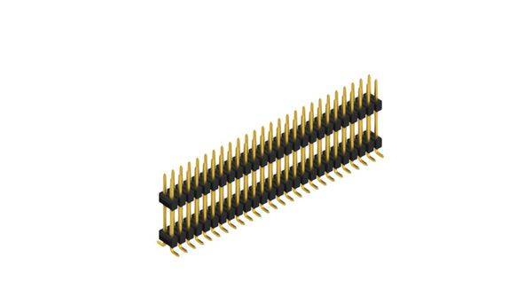 Fischer Elektronik Stiftleiste (Standard) Anzahl Reihen: 2 SL16SMD15752G 10St.
