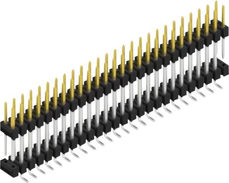 Fischer Elektronik Stiftleiste (Standard) Anzahl Reihen: 2 SL16SMD15752SP 10St.