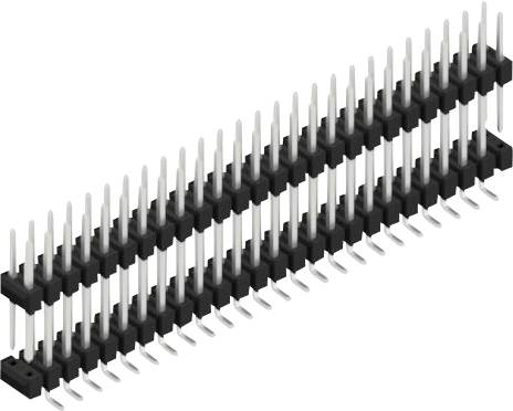 Fischer Elektronik Stiftleiste (Standard) Anzahl Reihen: 2 SL16SMD15752ZP 10St.