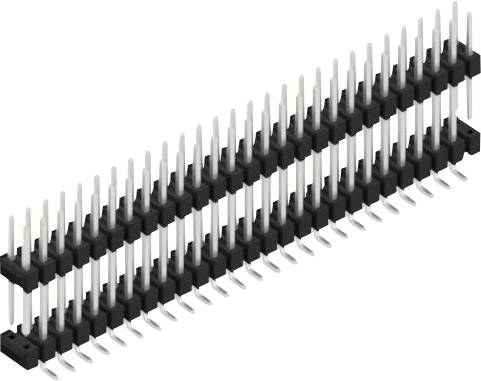 Fischer Elektronik Stiftleiste (Standard) Anzahl Reihen: 2 SL16SMD15754ZP 10St.