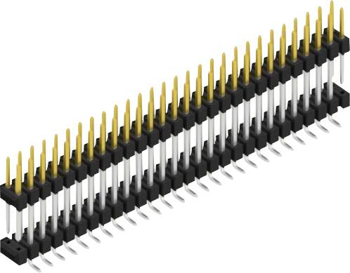 Fischer Elektronik Stiftleiste (Standard) Anzahl Reihen: 2 SL16SMD15756SP 10St.