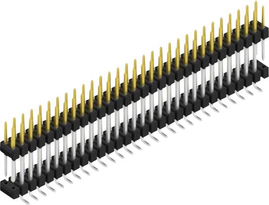 Fischer Elektronik Stiftleiste (Standard) Anzahl Reihen: 2 SL16SMD15760SP 10St.