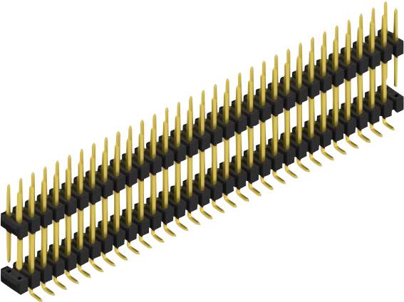 Fischer Elektronik Stiftleiste (Standard) Anzahl Reihen: 2 SL16SMD15764GP 10St.