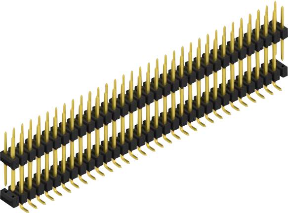 Fischer Elektronik Stiftleiste (Standard) Anzahl Reihen: 2 SL16SMD15766GP 10St.