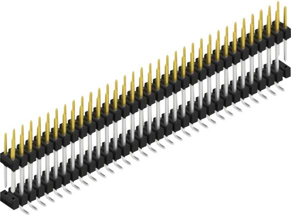 Fischer Elektronik Stiftleiste (Standard) Anzahl Reihen: 2 SL16SMD15766SP 10St.