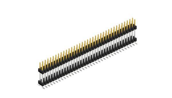 Fischer Elektronik Stiftleiste (Standard) Anzahl Reihen: 2 SL16SMD15772S 10St.