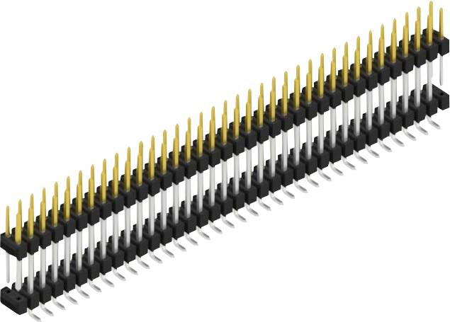 Fischer Elektronik Stiftleiste (Standard) Anzahl Reihen: 2 SL16SMD15772SP 10St.