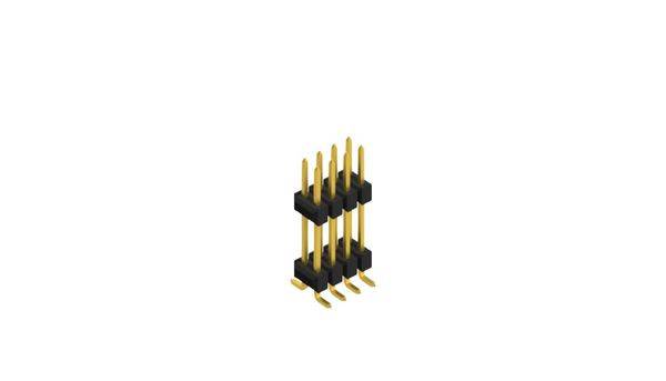 Fischer Elektronik Stiftleiste (Standard) Anzahl Reihen: 2 10052180 10St.