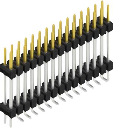 Fischer Elektronik Stiftleiste (Standard) Anzahl Reihen: 2 SL16SMD18230SP 10St.