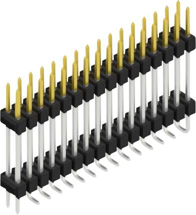 Fischer Elektronik Stiftleiste (Standard) Anzahl Reihen: 2 SL16SMD18232SP 10St.