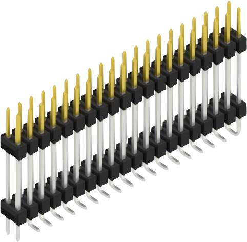 Fischer Elektronik Stiftleiste (Standard) Anzahl Reihen: 2 SL16SMD18240SP 10St.