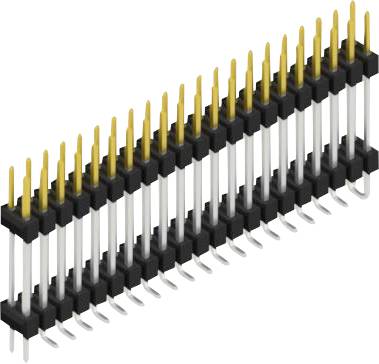 Fischer Elektronik Stiftleiste (Standard) Anzahl Reihen: 2 SL16SMD18242SP 10St.