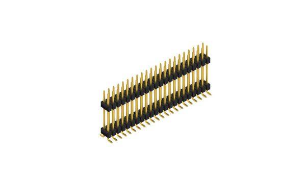 Fischer Elektronik Stiftleiste (Standard) Anzahl Reihen: 2 SL16SMD18244G 10St.